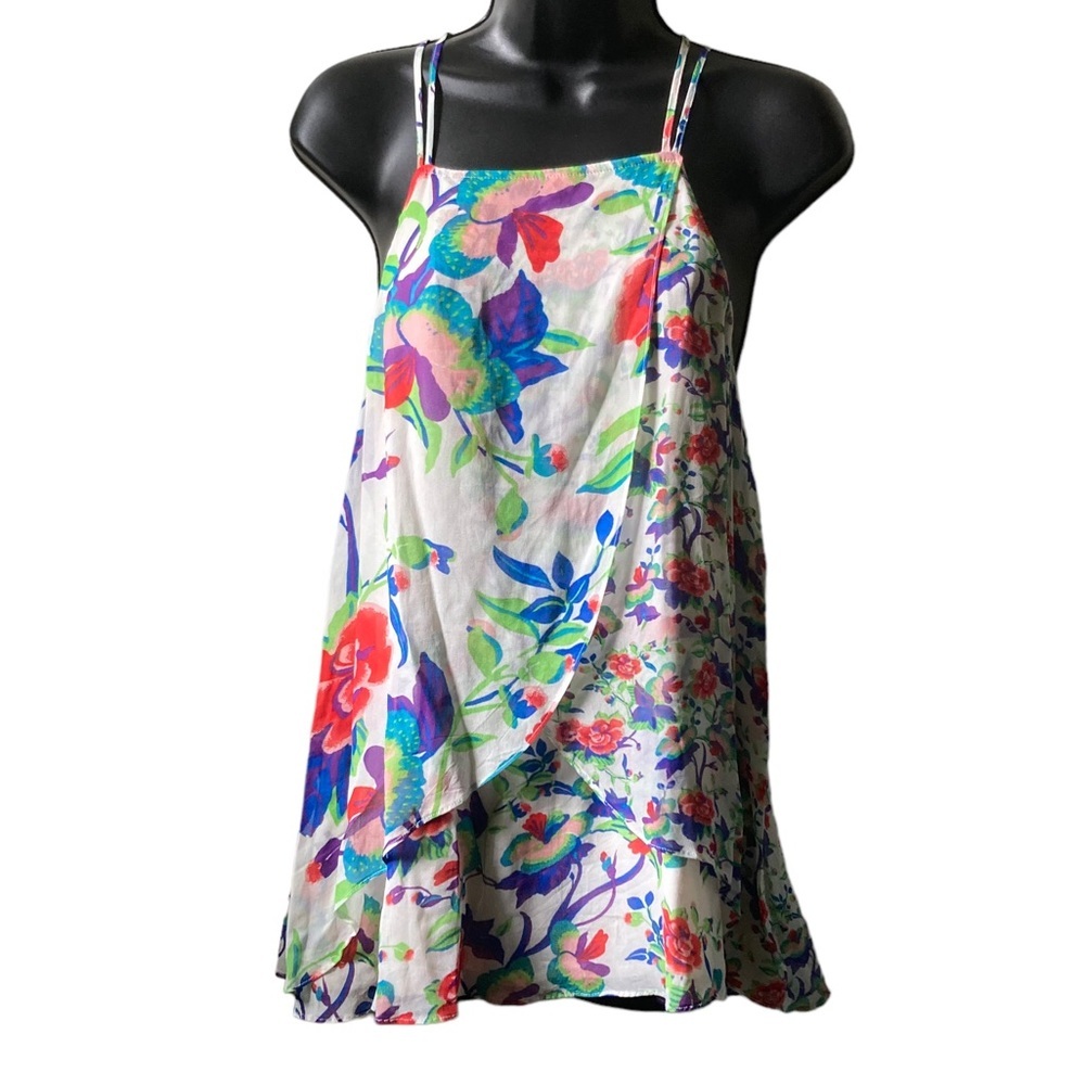 ANTHROPOLOGIE Maeve St.Lucia Tank Top Blouse Size Medium - Picture 8 of 12